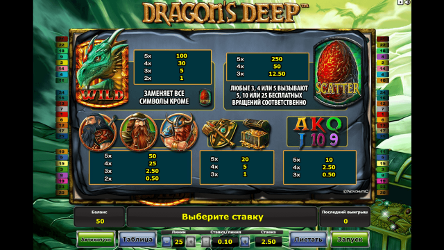 Dragon's Deep - скриншот 1