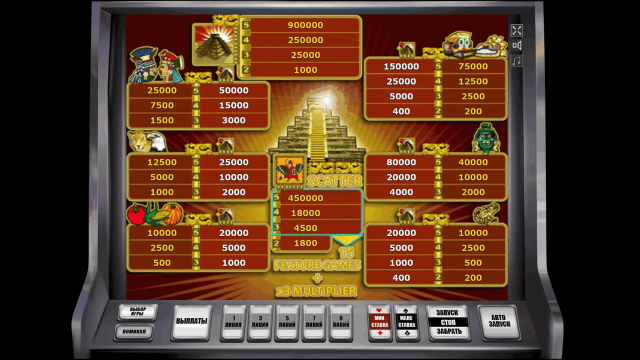 Aztec Treasure - скриншот 2