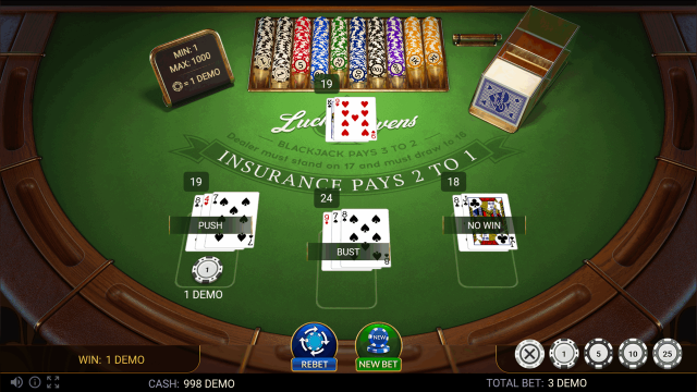 Blackjack Lucky Sevens - скриншот 3