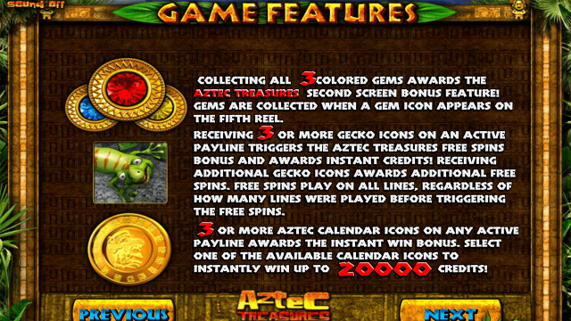 Aztec Treasures 3D - скриншот 7
