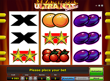 Ultra Hot Deluxe в казино Вулкан 24